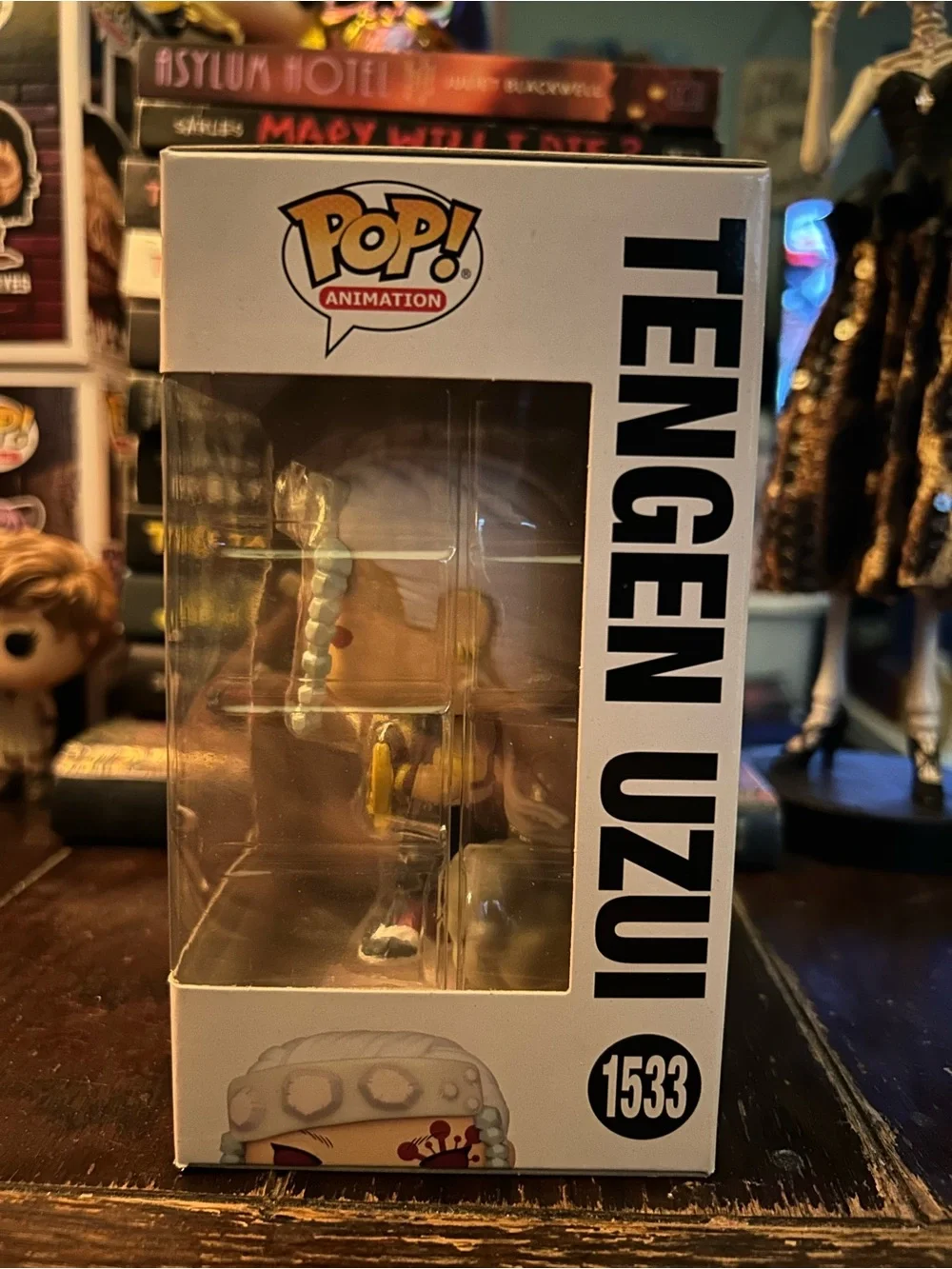 Funko Pop! Demon Slayer Tengen Uzui Vinyl Figure - White, Gold & Black